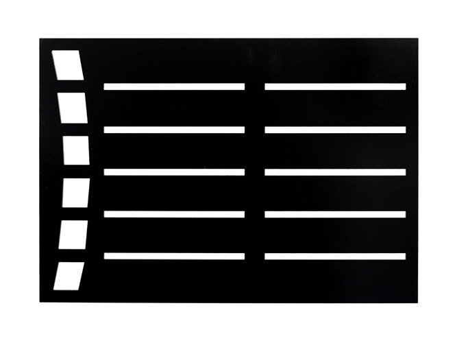 Panel ażurowy wzór 12